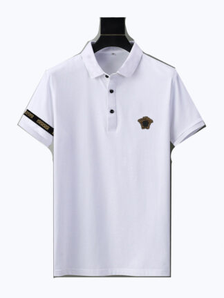 Купить Mens designer polo T shirt Polos spring summer Tactical Golf grid lapel Poloshirt Male mix color short sleeve tops solid Plaid printing plus size#M-3XL06