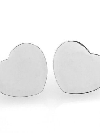 Купить charm Designer Popular Earrings Stainless Steel Heart studs Hypoallergenic titanium steel rose gold silver stud Cartilage earrings for woman