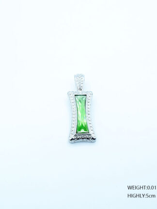 Купить Europe and the United States small pendant green gems