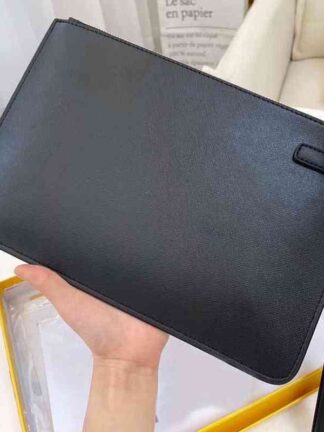Купить Briefcases Exclusive Handbag Monster Real Genuine Leather Feeling Letter Envelope Wallet Briefcase Designer Men Bag 2SAM