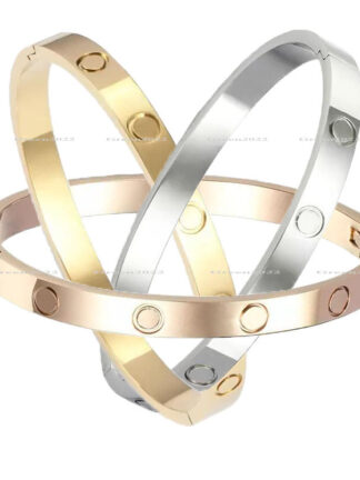 Купить Love Bracelet Bangles Women Men Titanium Steel Screw Screwdriver Bracelets Nail Bracelet Jewelry with velvet bag Never Fade Not Allergic D1021 AAA+