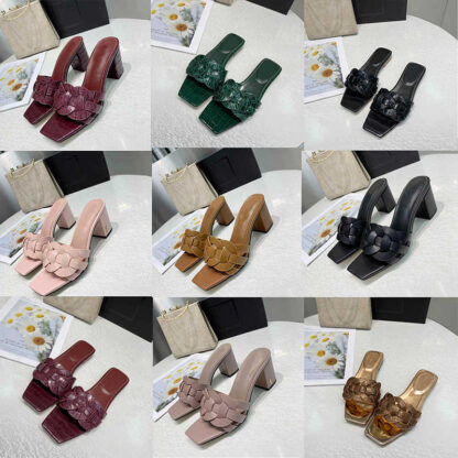 Купить Fahsion Women Sandals Ladies Flip Flops Loafers fashion jelly slide high heel slippers Slides Shoe designer lady Sandal summer luxury Casual