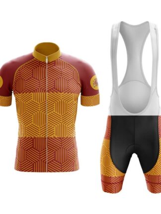 Купить 2022 Team Spain Interesting Summer Cycling Short Sleeve Jersey With Bib Shorts Kit