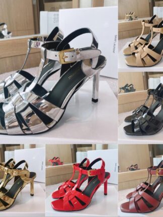 Купить Designer Women Sandals Calfskin Leather Flat Slides Flip Flops Fashion Intertwining Straps Italy High Heels Summer Outdoor Shoes Patent leather Sandals AAAD6768