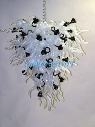 Купить Ceiling Lights Mouth Blown 110v/120v LED Bulbs Special Finely Glass Handicraft Modern Art Crystal Chandelier