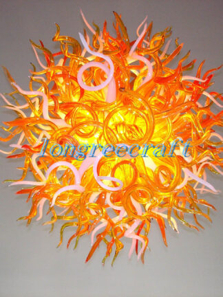 Купить Ceiling Lights Mouth Blown 110v/120v LED Bulbs Modern Home Decoration Ball Pendant Light
