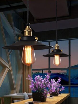 Купить Vintage style light Pendant Light Loft Creative Personality Industrial Lamp e27 Bulb light modern chandelier American Style home bar coffee