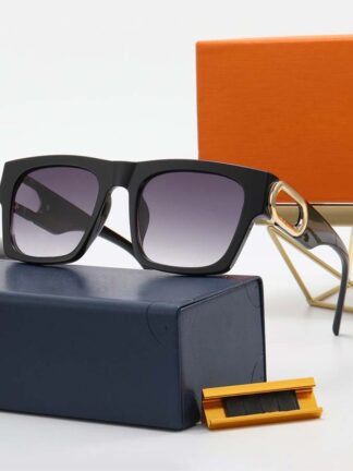 Купить Designer New Sunglasses Unisex Glasses Polarized Full Frame Letter Design for Man Woman 6 Color Top Quality