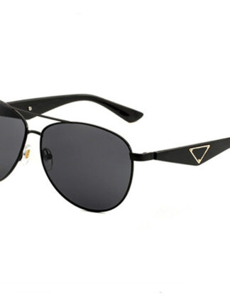 Купить Mens Woman Sunglasses Designer Sunglasses for Man Women Fashion Summer Glasses Beach Driving Polarized UV400 Black Gold Sliver Color