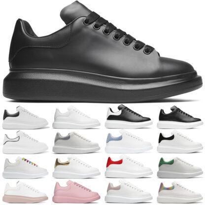 Купить Luxurys Designers Men Casual Shoes Mens Platform Triple Black Suede White Leather Pink Red Beige Green Dream Blue Womens Sports Sneaker Fashion Outdoor Eur 36-45