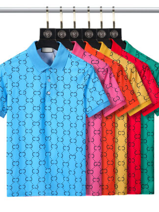 Купить Mens Polo Shirt Designer Man Fashion Horse T Shirts Casual Men Golf Summer Polos Shirt Embroidery High Street Trend Top Tee Asian size M-XXXL34