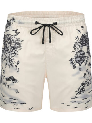 Купить 2022 Mens Womens Designers Shorts Summer Fashion Streetwears Clothing Quick Drying SwimWear Printing Board Beach Pants #M-3XL 13