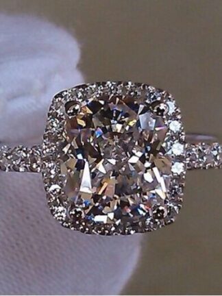 Купить Women Wedding Engagement band ring gift Victoria Weick Jewelry 925 sterling silver filled White sapphire Gem Zirconia gold