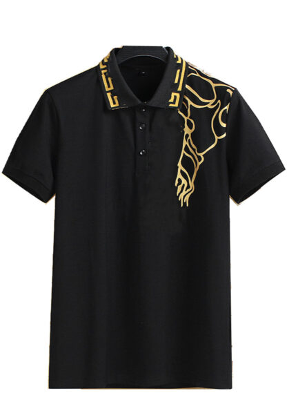 Купить Mens designer polo T shirt Polos spring summer Tactical Golf grid lapel Poloshirt Male mix color short sleeve tops solid Plaid printing plus size#M-3XL26
