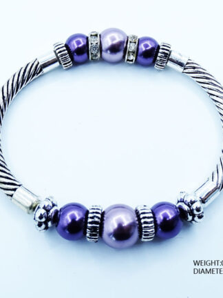 Купить Strands Purple pearl bracelet fashion girl bracelets wholesale and retail bracelet can production order Beaded
