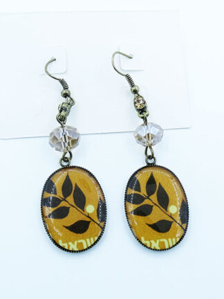 Купить Stud Europe and the United States is contracted fashion Korea personality leaves falling cold wind geometric earrings