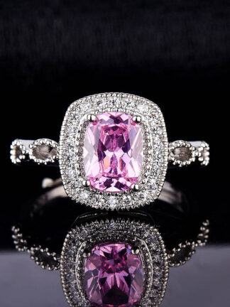 Купить luxurious gemstone propose engagement ring Gemstones Party Women Wedding promise Gift