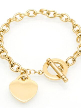 Купить Classic charm Love Bracelet for men women Fine Jewelry Heart Bracelet For Women Gold Charm Bracelet Famous Jewelry