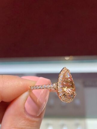 Купить Womens dream Wedding Diamond Ring Fashion Gemstone Engagement band For promise