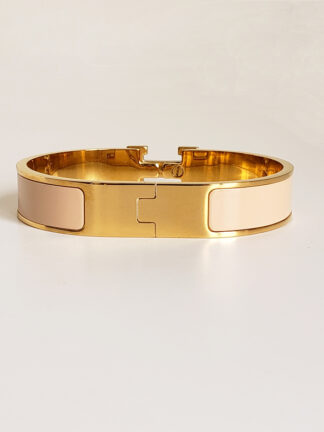 Купить High quality designer design Bangle stainless steel gold buckle Charm bracelet for men and women Couple fashion jewelry