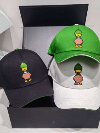 Купить Novelty Ball Cap Designer Dome Caps Hats Cute duck Design for Man Woman 3 Color Top Quality