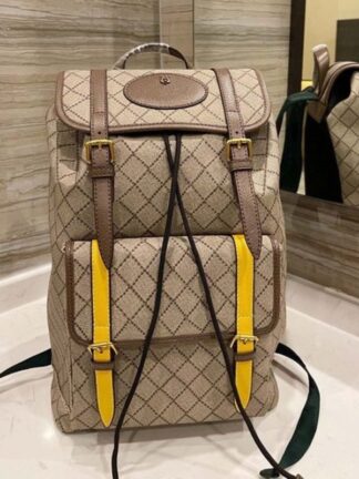 Купить Backpack Leather Handbags High Quality men women School famous Rivet printing Designer lady Bags Boy Girl back pack R320