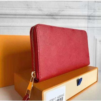Купить Wallets high quality designer coins wallets for small wallet men and women long zipper leather business cards holder HJ41
