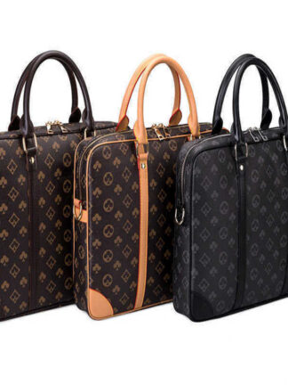 Купить Briefcases Women & Men's briefcase Bags Designer Luxurys Style handbag Classic Brand Hobo Fashion men s mens leather laptop messenger bag Purses Y2DA