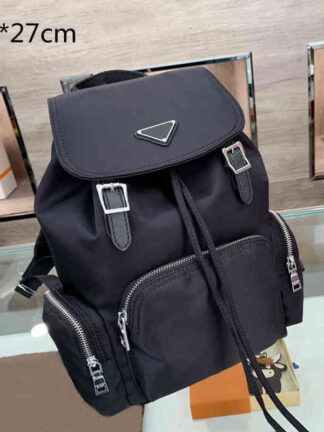 Купить Backpack Men's Women outdoor sport s School Bags Luxury Black Nylon Fashion Designers Phone Bag rucksack bookbag CVZ2