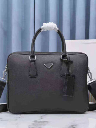 Купить Briefcases Luxurys designer briefcases Men Business Briefcase One Shoulder Diagonal Handbag Computer Bag Genuine Leather Zipper Letter laptop bags IGQN