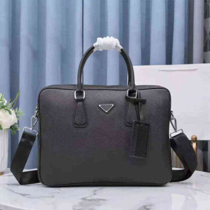 Купить Briefcases Luxurys designer briefcases Men Business Briefcase One Shoulder Diagonal Handbag Computer Bag Genuine Leather Zipper Letter laptop bags IGQN