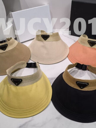 Купить 2022 Empty Sunbonnet Men Ball Caps Women Sun Hat Summer Cap Adjustable Designer Hats 5 Colors with Top Quality