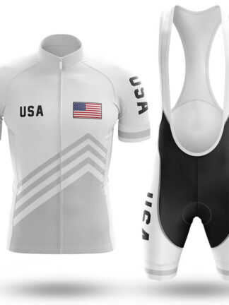 Купить 2022 Team USA Summer Cycling Short Sleeve Jersey And Bib Shorts Set