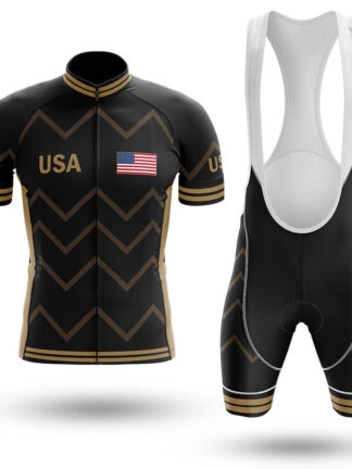 Купить 2022 Team USA Interesting Summer Cycling Short Sleeve Jersey And Bib Shorts Kit