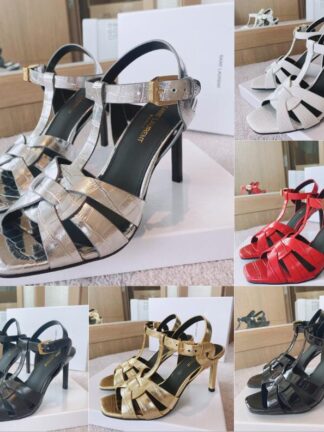 Купить Designer Women Sandals Calfskin Leather Flat Slides Flip Flops Fashion Intertwining Straps Italy High Heels Outdoor Shoes Stone grain cowhide Sandals AAA+