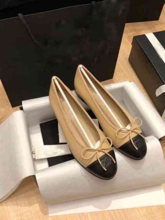 Купить Dress Shoes 21 style small fragrance flat sole single shoes women's bow comfortable lazy grandma Xiang low heel ballet D79Q