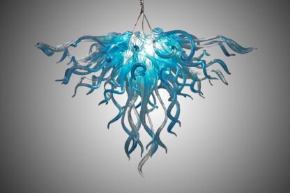 Купить Lamps 100% Mouth Blown Borosilicate Murano Glass Chandeliers Pendant Lights Art Style LED Light Home Made Chandelier