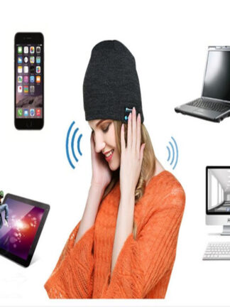 Купить Hot Sale Bluetooth Music Hat Soft Warm Beanie Cap with Stereo Headphone Headset Speaker Wireless Microphone Christmas Gift 10pcs/lot
