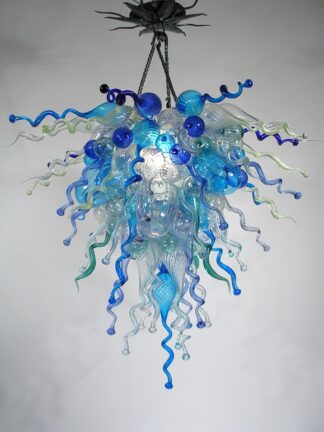 Купить Lamps Western Style Chandeliers Lighting 100% Mouth Blown Borosilicate Murano Glass Pendant Light Art Chandelier Lamp