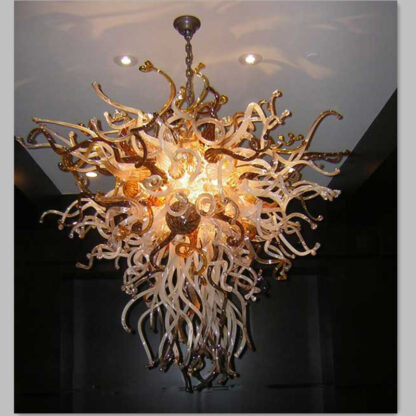 Купить Led Source 100% Hand Blown Chandeliers Borosilicate living room baby Glass New Murano Art Crystal Venetian Style