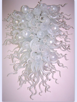 Купить Long stairs chandeliers crystal chandeliers modern blown glass chandelier borosilicate glass chandelier art light home decor