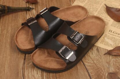 Купить New Casual Sandals Hot cork slippers Summer Woman beach slippers flip slip-resistant Female