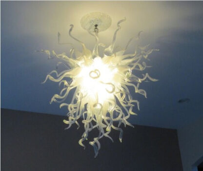 Купить Lamps Romantic Crystal Chandeliers Light Centerpiece for Home Wedding Decor Style Hand Blown Glass LED Chandelier