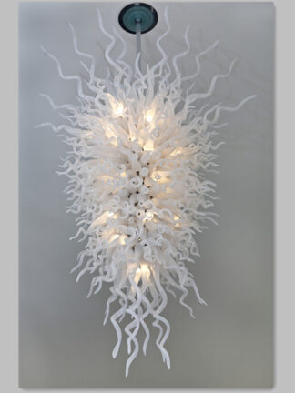 Купить beige glass chandeliers murano LED bulbs light living room baby for wedding table top lighting