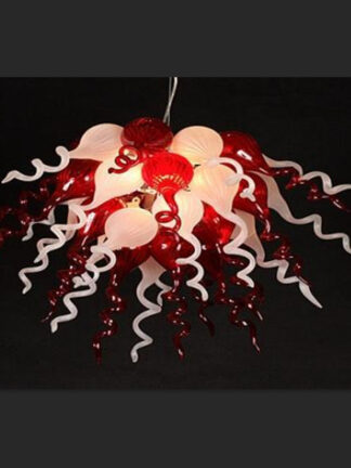 Купить modern blown glass chandelier handmade ball shape glass chandelier art light wedding light and christmas light