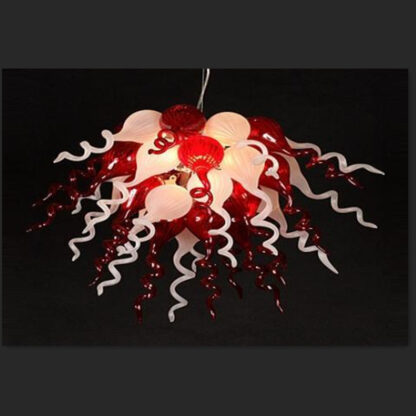 Купить modern blown glass chandelier handmade ball shape glass chandelier art light wedding light and christmas light