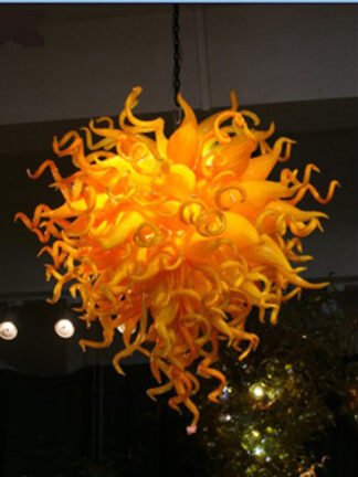 Купить Contemporary Pendant Lamp Home Lamps Pendant-Light Style Murano Hand Blown Glass Chandeleir Light With Led Bulbs