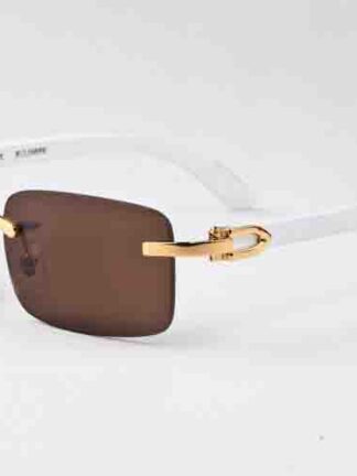 Купить wood sunglasses mens vintage fashion sports sunglasses for women attitude rimless buffalo horn glasses with box eyewear summer style