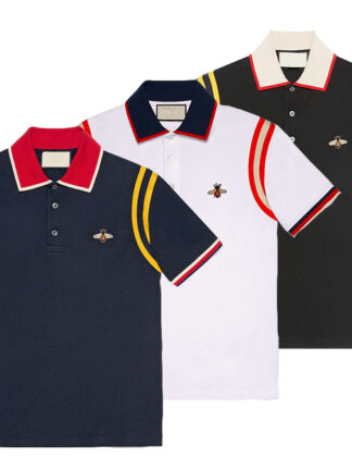 Купить designer clothes 2018 Brand New Spring Summer for men polo shirt Embroidery polos casual polo short t shirts