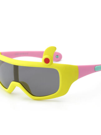 Купить Children Sunglasses Baby Sunglass Kids Sun GlassesSilica Gel Wholesale 2018 Fashion High Quality Cool Personality Polarized Riding Colourful